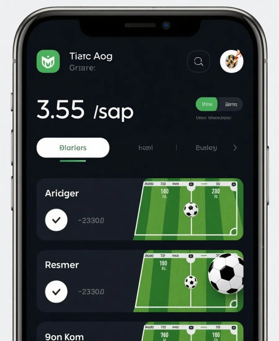世界杯手机端平台与赛事App界面示意图