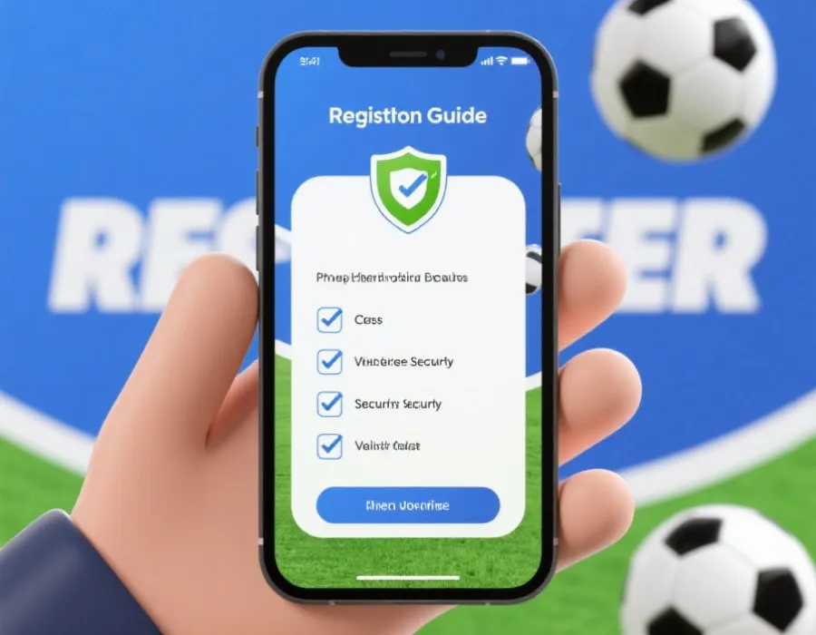 移动端注册与登录指南示意图